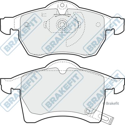 APEC BRAKING Piduriklotsi komplekt,ketaspidur PD3037